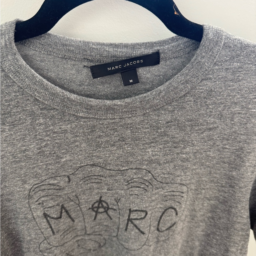 Marc Jacobs Gray Short Sleeve Tee - Picture 2 of 5
